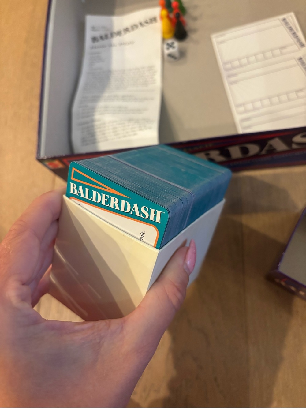 2003 Balderdash Board Game Mattel The Classic Bluffing Game - 100% Complete - Picture 6 of 7